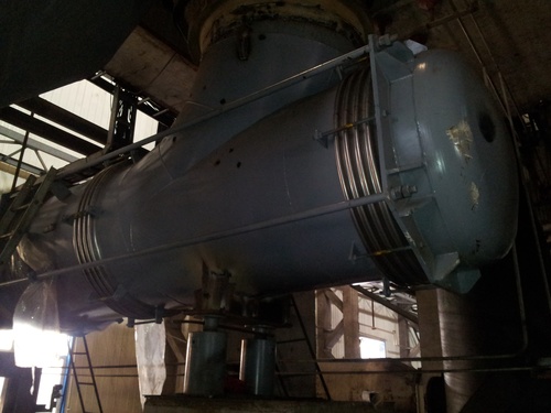 包頭吉宇鋼鐵安裝現場